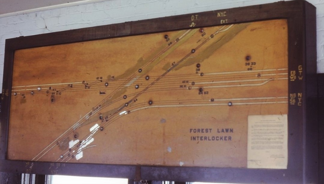 The Forest Lawn model board